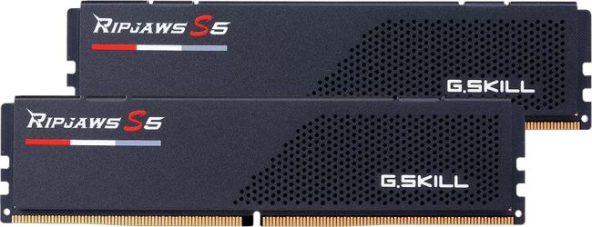 G.Skill Ripjaws S5 DDR5-6800 96GB Kit (F5-6800J3446F48GX2-RS5K) G.Skill Ripjaws S5 DDR5-6800 96GB Kit (F5-6800J3446F48GX2-RS5K)