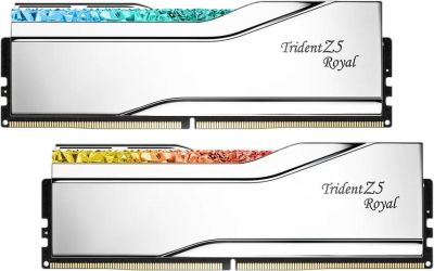 G.Skill Trident Z5 Royal RGB DDR5-6400 32GB Kit (F5-6400J3039G16GX2-TR5S) G.Skill Trident Z5 Royal RGB DDR5-6400 32GB Kit (F5-6400J3039G16GX2-TR5S)