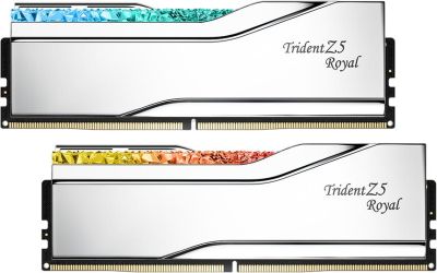 G.Skill Trident Z5 Royal DDR5-8000 48GB Kit (F5-8000J4048F24GX2-TR5S) G.Skill Trident Z5 Royal DDR5-8000 48GB Kit (F5-8000J4048F24GX2-TR5S)