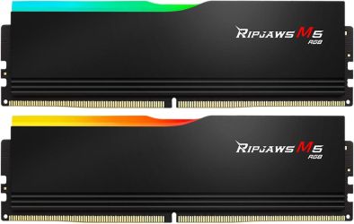 G.Skill Ripjaws M5 RGB DDR5-6000 64GB Kit (F5-6000J3238G32GX2-RM5RK) G.Skill Ripjaws M5 RGB DDR5-6000 64GB Kit (F5-6000J3238G32GX2-RM5RK)