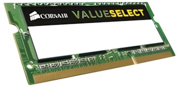 Corsair SO-DIMM DDR3-1600 8GB ValueSelect Kit (CMSO8GX3M2C1600C11) Corsair SO-DIMM DDR3-1600 8GB ValueSelect Kit (CMSO8GX3M2C1600C11)