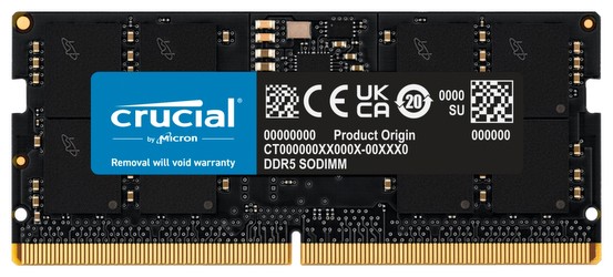 Crucial DDR5-5600 16GB (CT16G56C46S5) Crucial DDR5-5600 16GB (CT16G56C46S5)