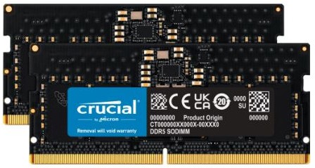 Crucial DDR5-5600 16GB Kit (CT2K8G56C46S5) Crucial DDR5-5600 16GB Kit (CT2K8G56C46S5)