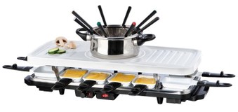GourmetMaxx Raclette & Fondue-Set Keramik 38-tlg. (05497) GourmetMaxx Raclette & Fondue-Set Keramik 38-tlg. (05497)