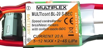 Modellbau Multiplex Multiplex Multicont BL-20 S-BEC 72288
