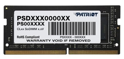 Patriot Memory Signature Line DDR4-2400 8GB (PSD48G213381S) Patriot Memory Signature Line DDR4-2400 8GB (PSD48G213381S)