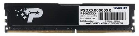 Patriot Memory Signature Line DDR4-2666 4GB (PSD44G266681) Patriot Memory Signature Line DDR4-2666 4GB (PSD44G266681)