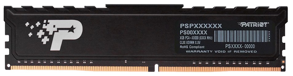 Patriot Memory Signature Line Premium DDR4-3200 32GB Kit (PSP432G3200KH1) Patriot Memory Signature Line Premium DDR4-3200 32GB Kit (PSP432G3200KH1)