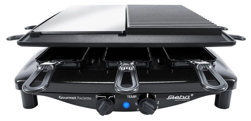 Steba RC 8 Black Steel Raclette Steba RC 8 Black Steel Raclette
