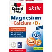 Queisser Pharma DOPPELHERZ MAGNESIUM + CALCIUM D 3 TABL 40 ST Queisser Pharma DOPPELHERZ MAGNESIUM + CALCIUM D 3 TABL 40 ST