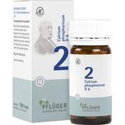 BIOCHEMIE 2 PFLUEGER CALCIUM PHOSPHORICUM D 6 TABL 100 ST BIOCHEMIE 2 PFLUEGER CALCIUM PHOSPHORICUM D 6 TABL 100 ST