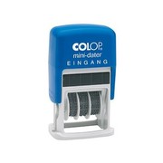 COLOP MiniDater S 160/L1/S160/L1 5 x 25 mm, 4 mm Kissen rot/blau Eingang COLOP MiniDater S 160/L1/S160/L1 5 x 25 mm, 4 mm Kissen rot/blau Eingang