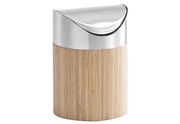 Zeller 25281 Tischabfalleimer, Bamboo / ø 12 x 17 Zeller 25281 Tischabfalleimer, Bamboo / ø 12 x 17