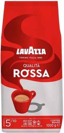 Lavazza Kaffee Rossa (ganze Bohnen) 1 kg