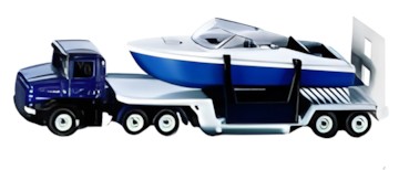Siku Tieflader mit Boot 1613