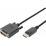 QLTY DISPLAYPORT-DVI 24+1 KABEL 3M ST/ST DPP 1.2 QLTY DISPLAYPORT-DVI 24+1 KABEL 3M ST/ST DPP 1.2
