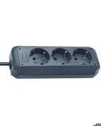 Brennenstuhl ECO Line Steckdosenleiste (3-fach, 1,5 m) schwarz Brennenstuhl ECO Line Steckdosenleiste (3-fach, 1,5 m) schwarz