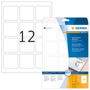Herma Etiketten A4 10109 60x60 mm quadratisch Movables/ablösbar Papier matt 300 Stück weiß Herma Etiketten A4 10109 60x60 mm quadratisch Movables/ablösbar Papier matt 300 Stück weiß