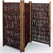Noor Weiden-Paravent H 120 x B 180 cm 3-teilig, Outdooraccessoires Noor Weiden-Paravent H 120 x B 180 cm 3-teilig, Outdooraccessoires