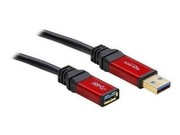 DELOCK Kabel USB 3.0 rot Verlaengerung 5.0m DELOCK Kabel USB 3.0 rot Verlaengerung 5.0m