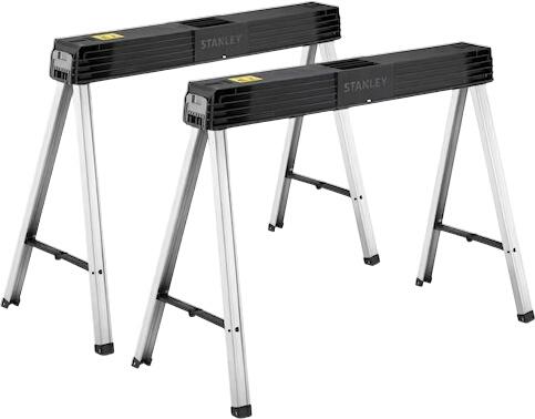 Stanley Unterstellbock Metall Paar (1-97-475) Stanley Unterstellbock Metall Paar (1-97-475)