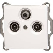 Kopp Paris arktis-weiss Antennensteckdose TV/RF/SAT 921402082 Kopp Paris arktis-weiss Antennensteckdose TV/RF/SAT 921402082