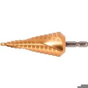 KS Tools 330.2349 HSS-TiN Stufenbohrer, ø 4-39 mm KS Tools 330.2349 HSS-TiN Stufenbohrer, ø 4-39 mm
