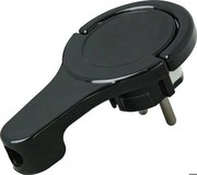 Kopp 172005030 Kunststoff-Schutzkontakt-Winkelstecker, extraflach Kopp 172005030 Kunststoff-Schutzkontakt-Winkelstecker, extraflach