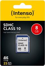 Intenso SD Karte Class 10
8GB (3411460) Intenso SD Karte Class 10
8GB (3411460)