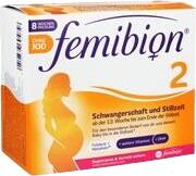 Femibion 2 Schwangerschaft + Stillzeit ohne Jod 2 x 60 Stk. Femibion 2 Schwangerschaft + Stillzeit ohne Jod 2 x 60 Stk.