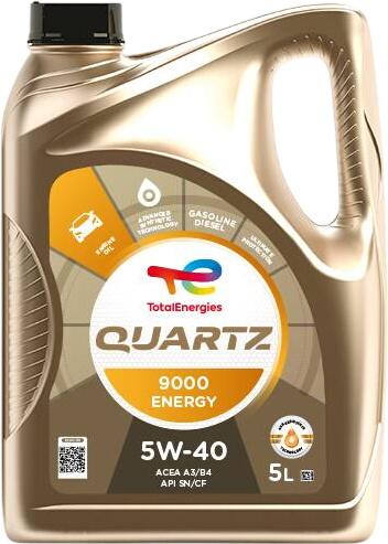 Total Quartz 9000 Energy 5W-40 5 l Total Quartz 9000 Energy 5W-40 5 l