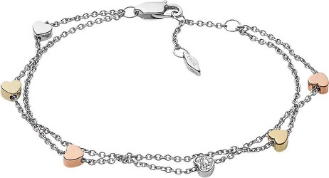 Fossil Tri-Tone Heart JF02854998