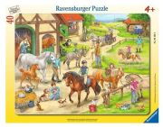 Ravensburger Rahmen-Puzzle Auf dem Pferdehof