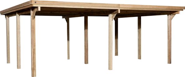 WEKA Carport 618 ohne Dachplatten Gr. 1 WEKA Carport 618 ohne Dachplatten Gr. 1