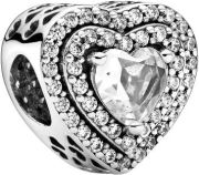Pandora Funkelndes erhabenes Herz Charm (799218C01) Pandora Funkelndes erhabenes Herz Charm (799218C01)