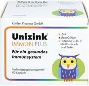 Köhler Pharma Unizink Immun Plus Kapseln 90 Stk. Köhler Pharma Unizink Immun Plus Kapseln 90 Stk.
