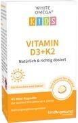 Cellavent Healthcare White Omega Kids Vitamin D3+K2 Kapseln 45 Stk. Cellavent Healthcare White Omega Kids Vitamin D3+K2 Kapseln 45 Stk.