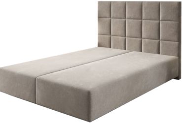 DeLife Boxspringgestell Dream-Fine Mikrofaser 140 x 200 cm