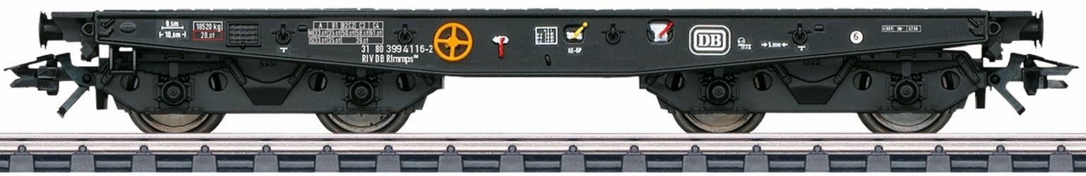 Märklin Schwerlast-Flachwagen Rlmmps 650 (48757)