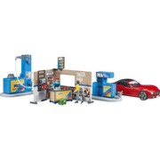 Bruder bworld Tankstelle mit Fahrzeug und Waschplatz (62111) Bruder bworld Tankstelle mit Fahrzeug und Waschplatz (62111)