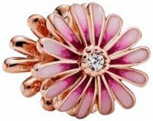 Pandora Rosafarbenes Gänseblümchen Charm (788775C01)