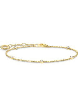 Thomas Sabo Armband weiße Steine gold weiß (A1999-414-14) Thomas Sabo Armband weiße Steine gold weiß (A1999-414-14)