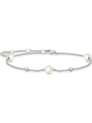 Thomas Sabo Armband Perlen mit weißen Steinen silber (A2038-167-14) Thomas Sabo Armband Perlen mit weißen Steinen silber (A2038-167-14)