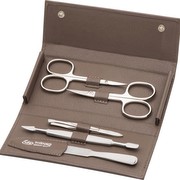 Erbe Solingen Siena Druckknopf-Etui 5-tlg. (9210) Erbe Solingen Siena Druckknopf-Etui 5-tlg. (9210)