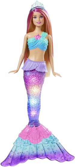 Mattel Barbie Malibu Zauberlicht Meerjungfrau