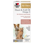 Doppelherz für Tiere Haut & Fell Omega-3 Öl für Katzen & Hunde 250 ml Doppelherz für Tiere Haut & Fell Omega-3 Öl für Katzen & Hunde 250 ml