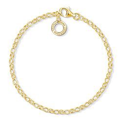 Thomas Sabo Charm-Armband gelbgold 18,5 cm (X0243-413-39) Thomas Sabo Charm-Armband gelbgold 18,5 cm (X0243-413-39)