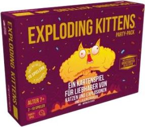 Asmodée Exploding Kittens Party Pack Asmodée Exploding Kittens Party Pack