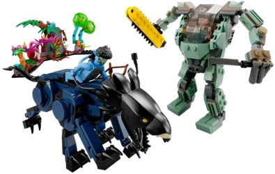 LEGO Avatar Neytiri und Thanator vs. Quaritch im MPA (75571)