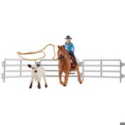Schleich Farm World - Team Roping mit Cowgirl (42577) Schleich Farm World - Team Roping mit Cowgirl (42577)